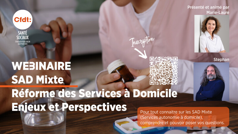 Webinaire - SAD Mixte - Réforme des Services à Domicile : Enjeux et Perspectives