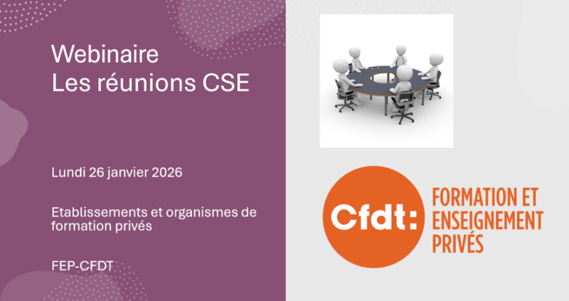 Réunions CSE