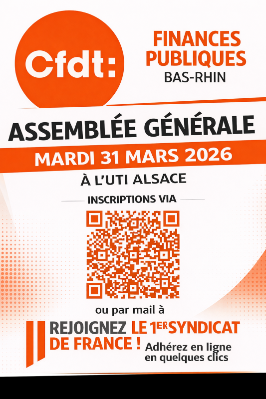 ASSEMBLEE GENERALE CFDT FIP 67 2026