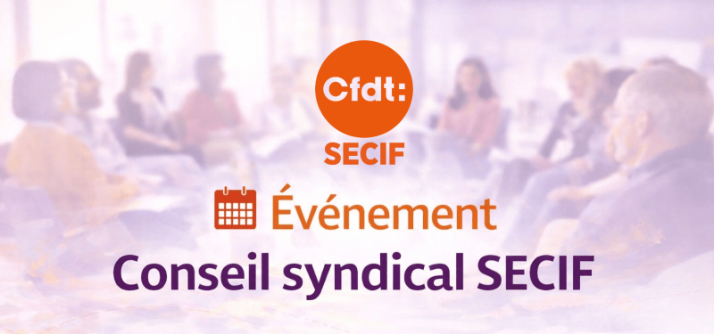 Conseil Syndical du SECIF