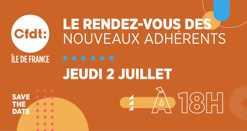 Le Rendez-vous des nouveaux adhérents