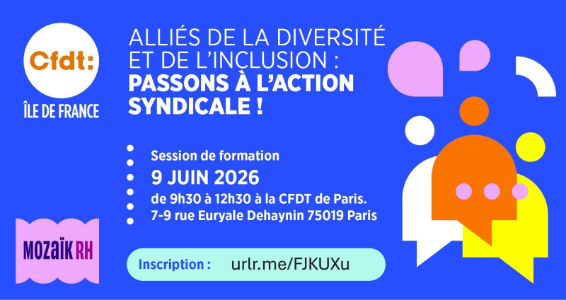 ALLIÉS DE LA DIVERSITÉ ET DE L’INCLUSION : PASSONS À L’ACTION SYNDICALE !