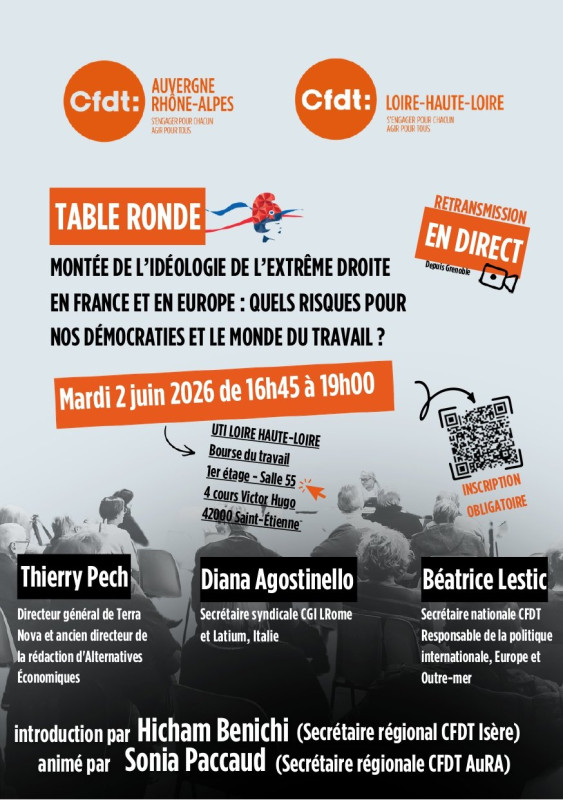 TABLE RONDE RETRANSMISSION ST ETIENNE