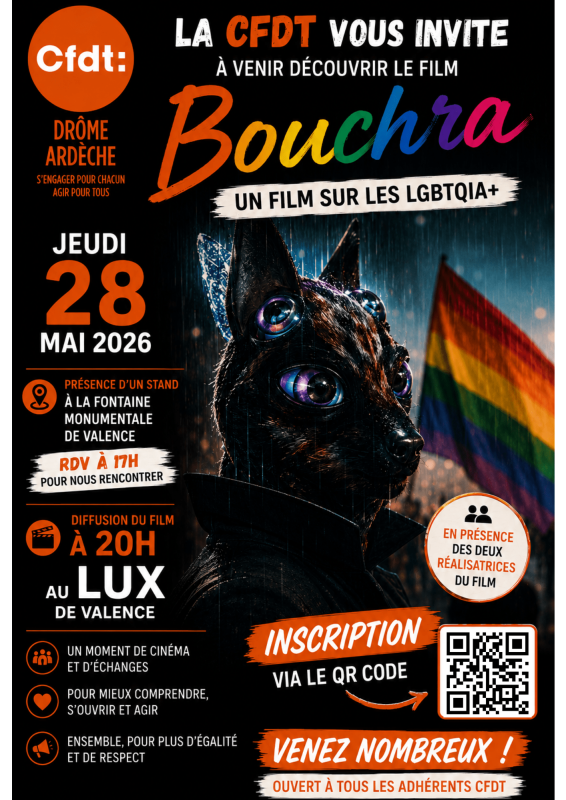 Projection film d'animation "BOUCHRA"