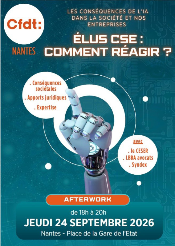 Afterwork : Conséquences de l'IA dans la société et nos entreprises