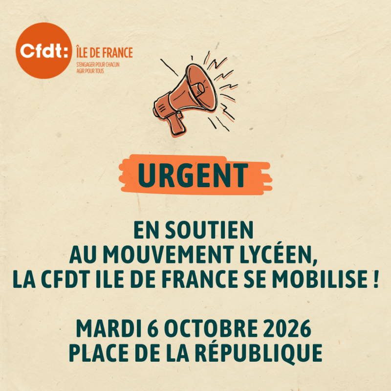 Service d'ordre MOBILISATION SOUTIEN AU MOUVEMENT DES LYCEENS