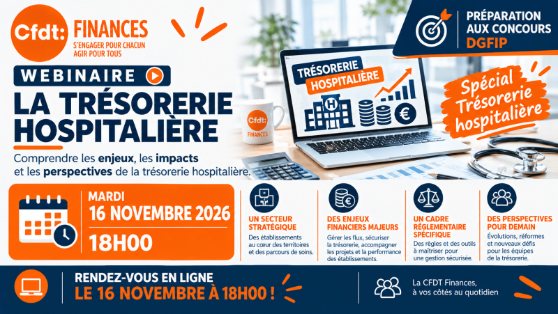 Préparation Concours DGFIP toutes catégories / Trésorerie Hospitalière
